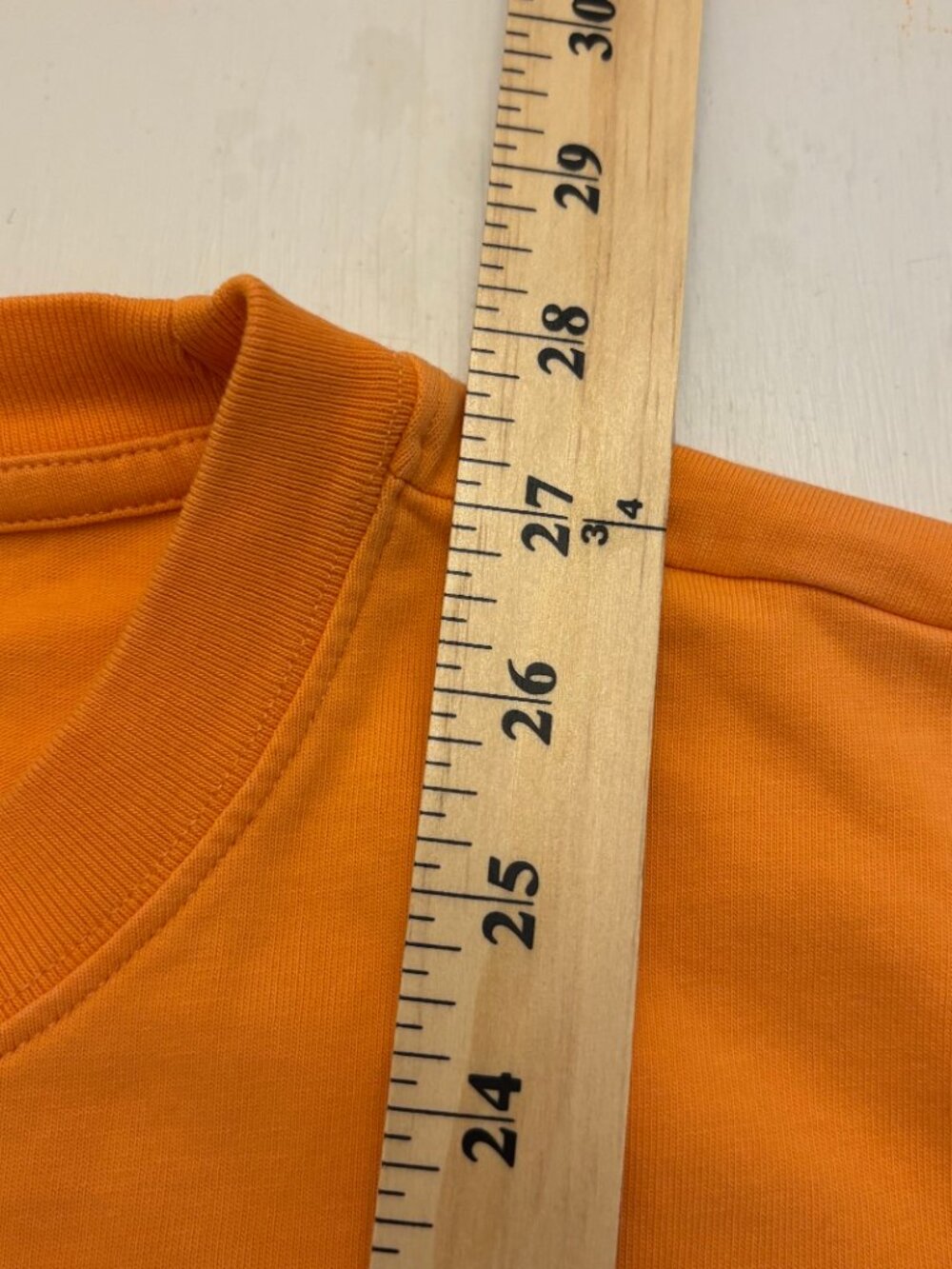Tommy Jeans SuperVSN Orange Graphic Tee Large - Picture 9 of 11